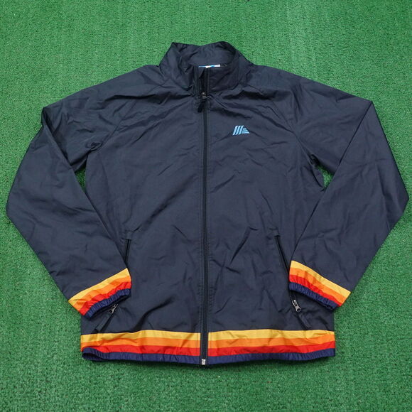 ALDI GROCERY STORE LIGHTWEIGHT WORK EMPLOYEE WINDBREAKER JACKET SIZE M MEDIUM - Picture 1 of 6